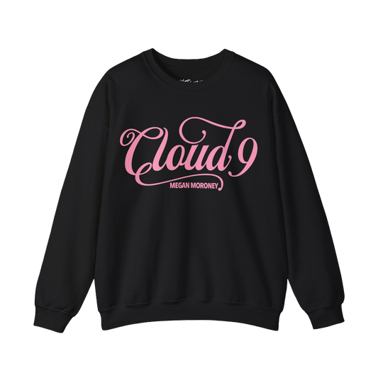 Megan Moroney Merch - Cloud 9 Black Crewneck
