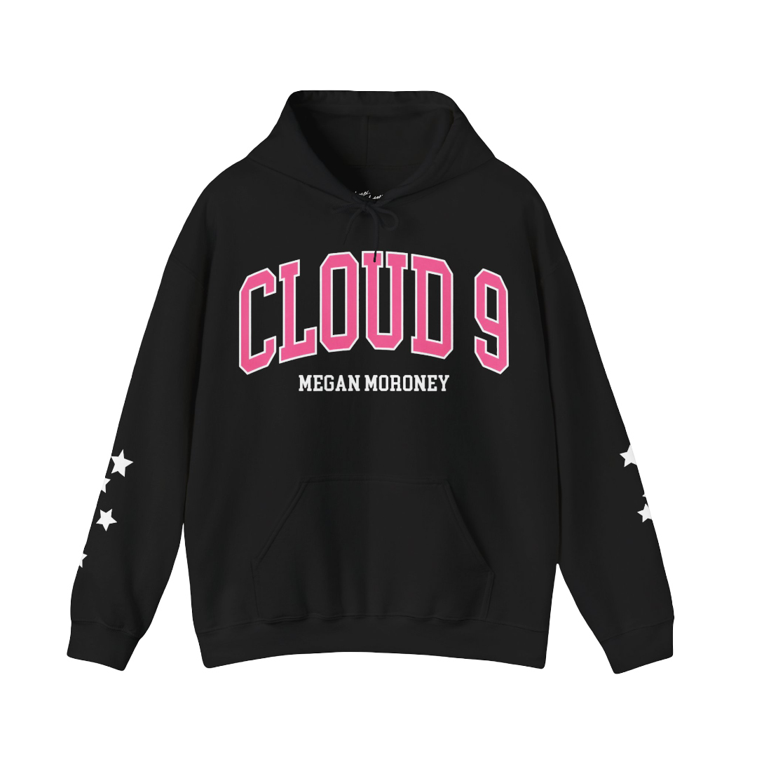 Megan Moroney Merch - Cloud 9 Black Hoodie